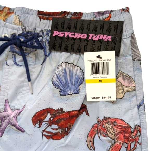 PSYCHO TUNA Other - Mens M Swimsuit Psycho Tuna Board Shorts Medium Summer vacation swim tru…